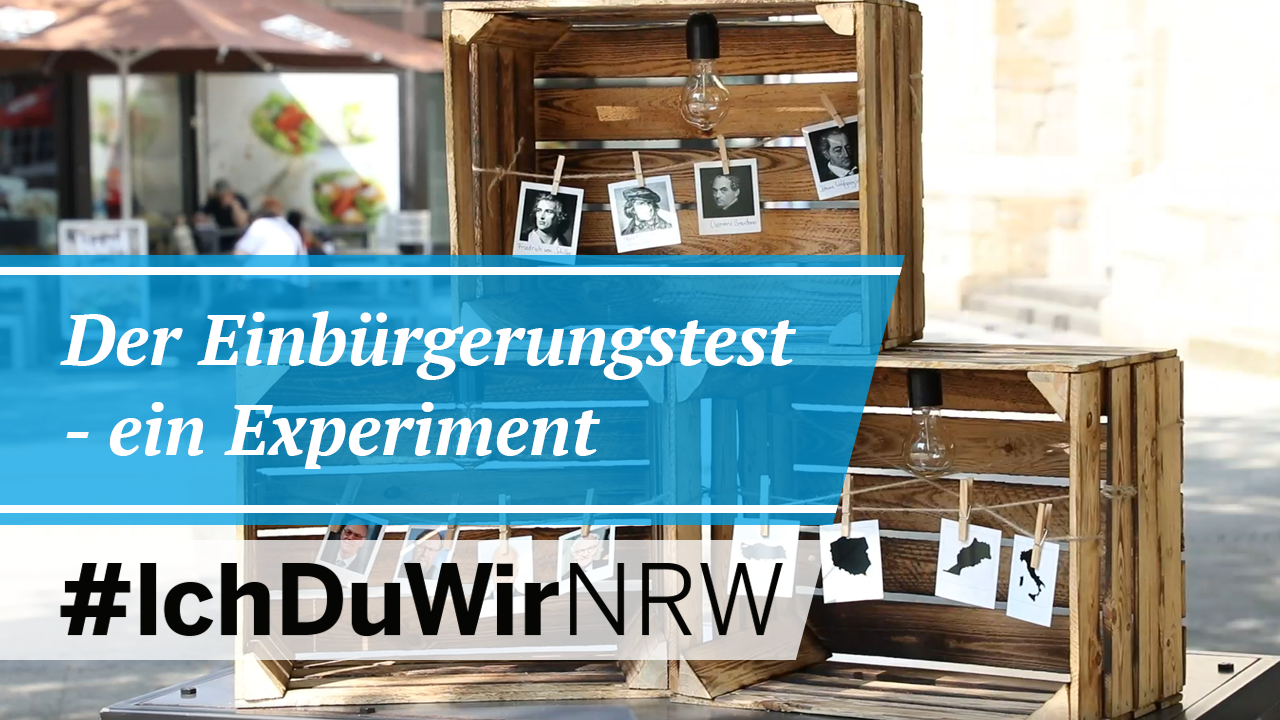 Der Einbürgerungstest – ein Experiment