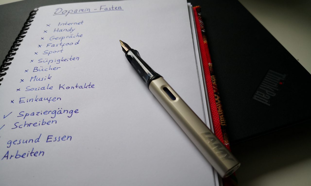 Dopamin-Fasten als Selbstexperiment – 3 Tage Schweigekloster light