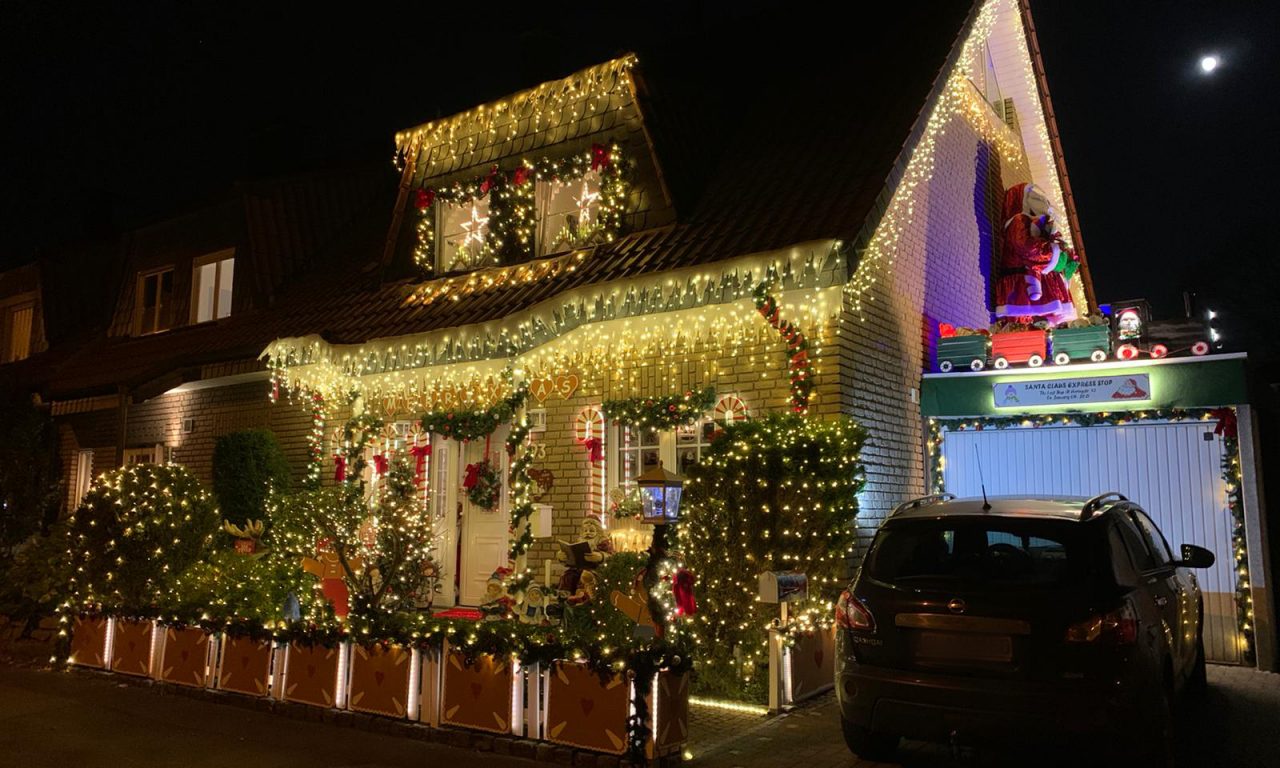 Das Weihnachtshaus von Gladbeck